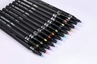 22 Colours Acrylic Paint Marker Pens Permanent For Glass Fabric Stone Wood Metal