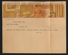 Vintage Western Union Mother s Day Greeting Telegram Paper With Envelope
