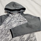 Nike Dri-fit Youth Large Gray Camo Hoodie