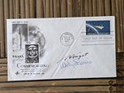 Mercury Seven Astronaut Wally Schirra Nasa Signed 1962 Commemorative Fdc W  Card