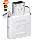 Zippo Double Torch Butane Lighter Insert One Size  Chrome