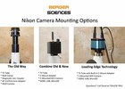 0 55x Adjustable C-mount Camera Adapter Tv Tube For Nikon Microscopes - Usa Ship