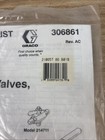Graco 210-657 B01b High Pressure Ball Valve   1 4  Mnpt X 1 4  Mnpt 210657