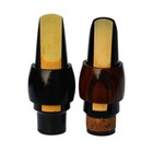 Ebony Clarinet Mouthpiece Clamp Alto Saxophone Reed Clip Clarinet Reed Card 