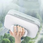 Magnetic Car Windshield Cleaner Tool With Anti-falling Rope Double-sided Window