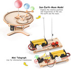 Stem Science Kits For Kids Ages 8-12 5-7  Wood Building Crafts Kits For Boys 6-8