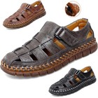 Men s Sandals Closed Toe Outdoor Leather Hiking Waterproof Beach Water Shoes