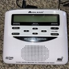 Emergency Weather Alert Radio Hazard Clock Midland Wr-120ez Digital Euc