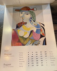 1971 Picasso  ein Buchheim Kalender  Calendar     Rare Art Prints  Vintage