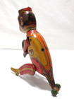 Vintage Marx Wind-up Tin Toy Circus Monkey W symbols - Selling As Is  