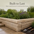 Limestone Wall Stones For Garden Landscape Walls  For Outdoor Areas - For
