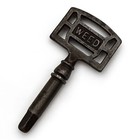 Original Weed Antique Treadle Sewing Machine Drawer Key Square End