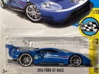 2017 Hot Wheels  2016 Ford Gt Race  1 10 Hw Speed Graphics  Blue   166 365