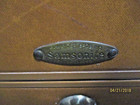 1950s Clean Samsonite Shwayder Bros Leather Luggage Train Case Brown No Key Read