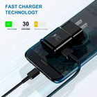 Fast Charger Adapter 4ft Type C Phone Charging Cable For Samsung Galaxy Android