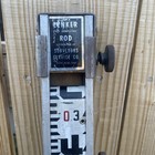 Vtg Lenker  self Computing  Surveying Rod Leveling Surveyor Measuring Ruler Nice