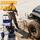 Gas Pressure Washer 3500psi Gas Powered Washer With 4nozzles soap Tank 2 3gpm