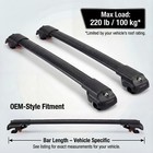 For Subaru Outback Wilderness 2024-2025 Roof Rack Cross Bars Black Anti-theft