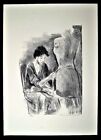 Raphael Soyer Original Hand Signed Pencil Lithograph Seamstress Limited Edition
