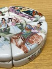 Antique Chinese Famille Rose Sweetmeat Set Porcelain Boxes