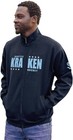 Nhl Officially Licensed Full Zip Sweatshirt Unisex-adult Team Color 55 Cotton
