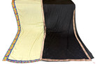 Indian Women Wrap Dress Vintage Sari Traditional Women Trim Sarees Lot Of 2 Pcs