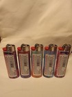 Bic Full Size Assorted Lighters Set Of 5  lot 102 