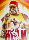 2014 Hulk Hogan Autographed 11x17 Poster  Summer Slam Panels  Rare Wwe Wwf