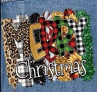 Merry Christmas Heat Transfer Vinyl Iron On