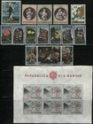 Republic San Marino Postage Stamp Collection  Europe Used Mint Lh