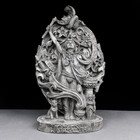 Goddess Aradia Statue - Italian Witch Cimaruta Plaque Dryad Design -stone Finish
