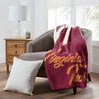 Signature Ncaa Raschel Throw Blanket Soft Cozy Decorative 50x60 For Fans