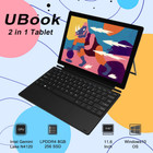 Chuwi 11 6   Ubook Windows10 Intel N4100 Quad Core 8g 256g Tablet laptop Pc