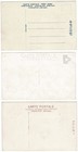Lot 3 Vintage Postcards China Tientsin Station Hakone With Tianjin Cto Stamps