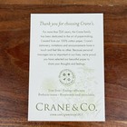 Crane   Co 10 Apple Green Bordered Notes   Envelopes W pearl White Finish  read 