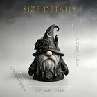 Halloween Gnome Figurine  5 1 X 3 7 Inch Resin Gothic Witchy Decor Statue Orn   