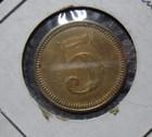 Good For 5 Cents In Trade Token  Very Old One