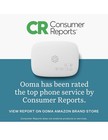 Ooma Phone Genie Voip Home Phone Service - White 