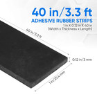 Rubber Strips  Solid Rubber Sheets Self Adhesive Neoprene Rolls   Strips For Diy