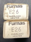 Lot Of 2 Siemens-furnas E26 Overload Heater Magnetic Starter