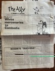 The Ally Servicemen   s Newspaper May June July 1970 Issues Vintage Vietnam Nixon