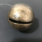Antique Robert Wells Rumbler Brass Bell Horse Sleigh Bell Or Cowbell Brass