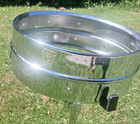 90s Ludwig 14x5 Super Sensitive Aluminum Snare Drum Shell Monroe Badge