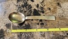 Vintage Mid-century-modern Style Silverplated Baby Feeding Spoon     