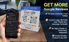 Google Review Display Tap Stand Card   Custom Logo   Nfc   Qr   4 72  X 5 5 