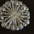 Vintage Rhinestone Large Pin Brooch
