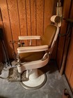 Antique Theo A  Koch   s Barber Chair-vintage 1920s