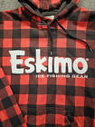 Eskimo Ice Fishing Gear Buffalo Plaid Hoodie Size 2xl Cotton Blend Nwt