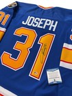 Curtis Joseph Signed 1991 St  Louis Blues Jersey Beckett Coa Large
