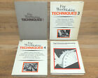 Fine Woodworking Techniques tage Frid Teaches Hardcover Book Lot
